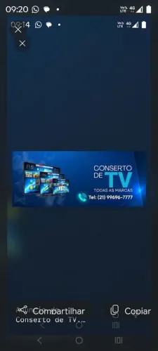 Conserto de tv