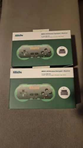 2 Controles 8 BitDo Super Nintendo LACRADOS por 300 reais os DOIS