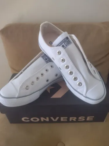 Sapato All Star Converse Branco Unisex