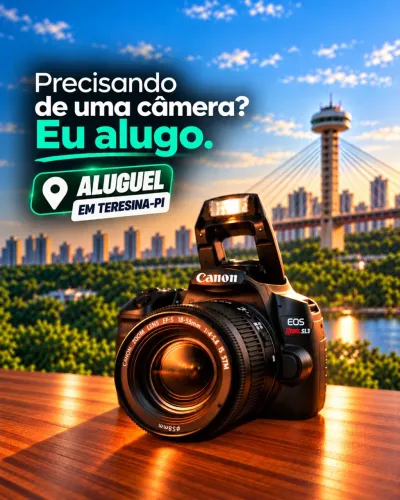 Aluguel Canon SL3 em Teresina | Câmera Fotográfica