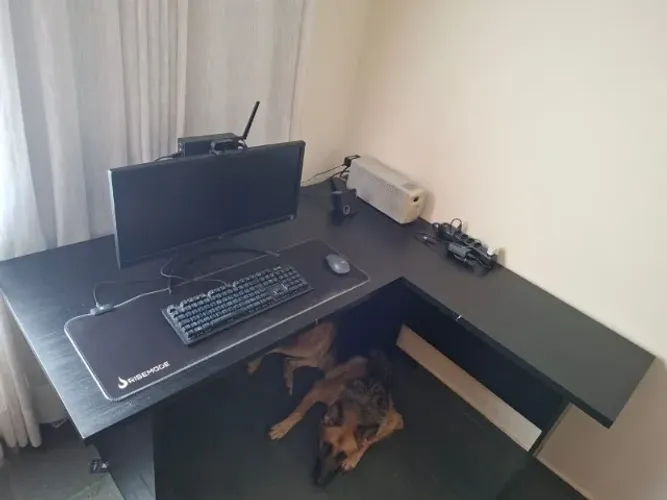 Mesa de canto escritório MDF