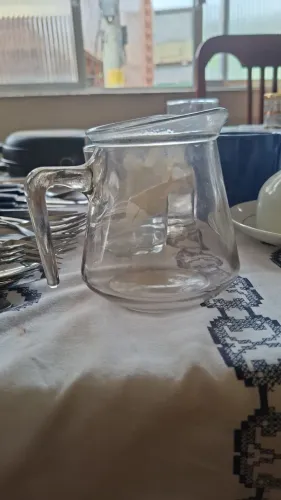 Leiteira de vidro 473ml
