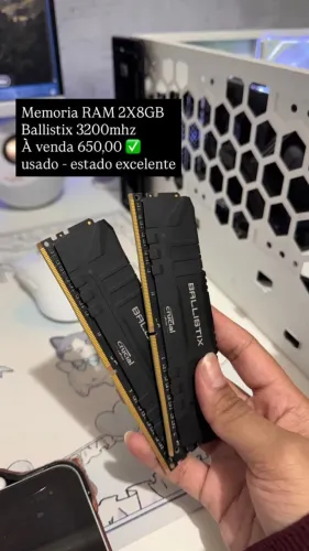 Memoria RAM 2x8gb