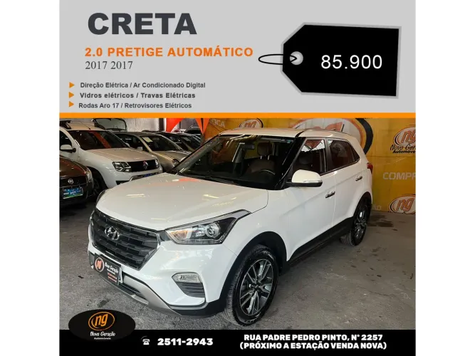 Hyundai Creta Prestige 2.0 16V Flex Aut. 2017
