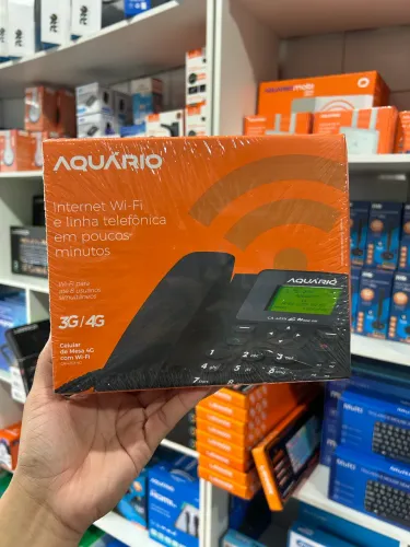 Telefone Rural DualSim 3G/ 4G com Função Wi-Fi 