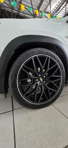 Jogo de Rodas Aro 20 Chevrolet + Pneus Michelin - Estado de Novo