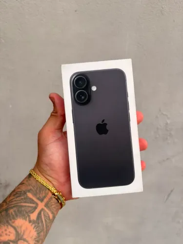 iPhone 16 preto lacrado
