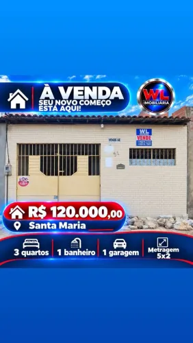 Vendo - Casa Santa Maria Padre Pedro