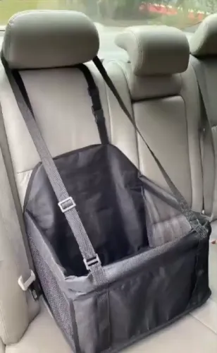 Assento/ cadeirinha pet pra carro