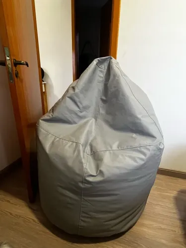 Puff novo tamanho G + Descanso para os pés