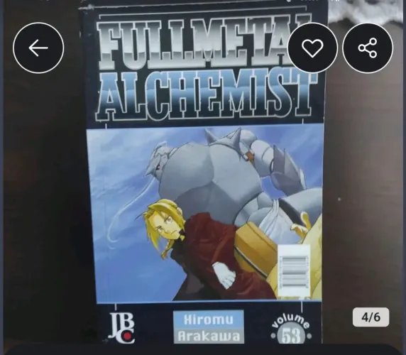 Manga vol 48 e 53 fullmetal
