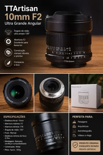 TTArtisan 10mm F2 Fujifilm X