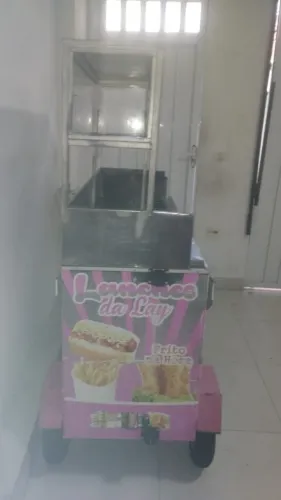 Carrinho de lanche 2 em 1