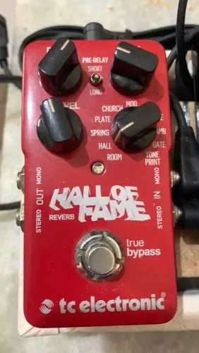 Pedal de reverb 