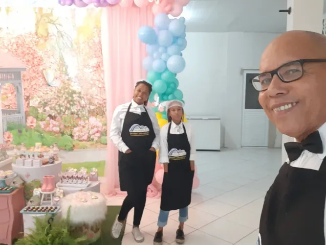Serviço para festas e eventos 