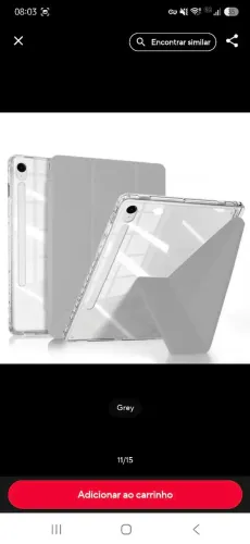 Case Tablet Samsung S10 Fe Plus - 13.1