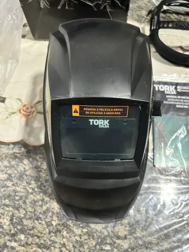 Capacete de solda tecnológico 