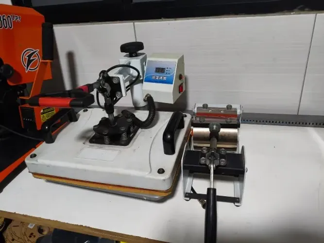 Prensa Térmica Profissional Multifuncional - Ótimo Estado