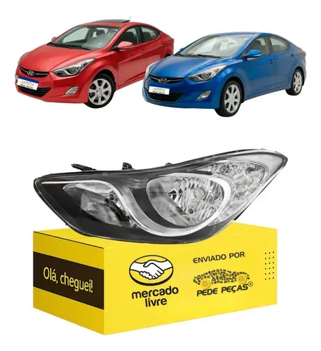 Sinaleira Esquerda Elantra Gls 2011 12 13 14 15 2016 Manual Esquerdo/motorista