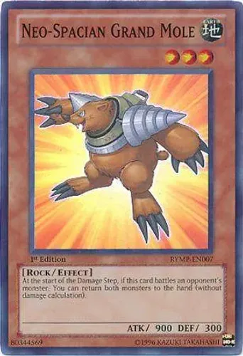 Yugioh!!! Neo-Spacian Grand Mole RYMP-RN007 Super Rare