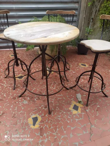 Vende jogo de bistro regulavel