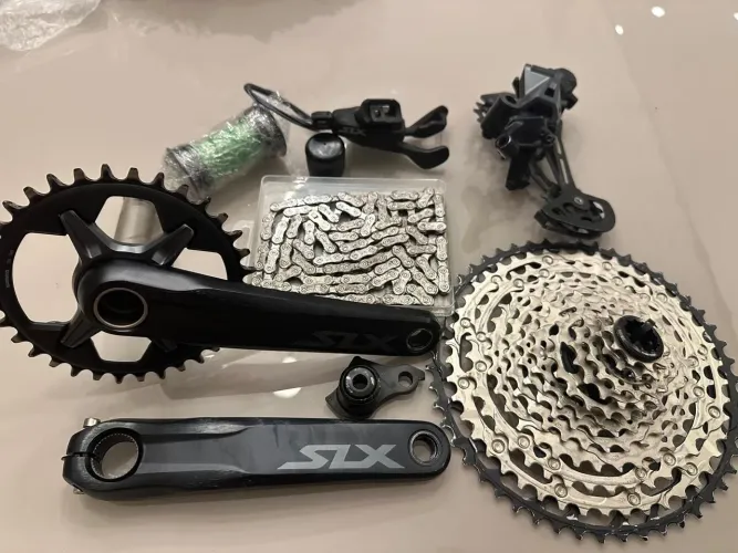 Kit transmissão SLX 12 m7100 semi novo