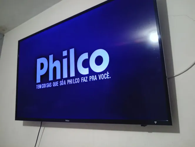 Tv 50 polegadas nao é smart