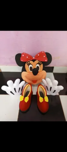 Kit Minie em espuma, ideal para festa infantil
