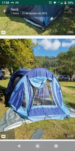 Camping,barraca