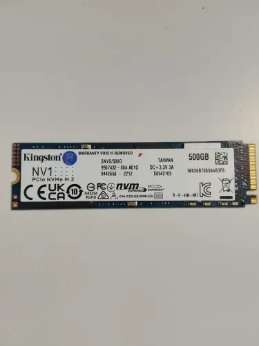 SSD Kingston NV1 500GB M.2 2280 NVMe PCIe Gen 3.0 x4 (SNVS/500G)