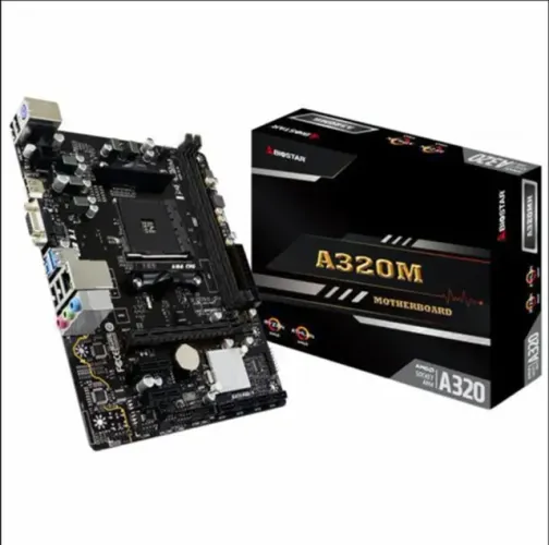 Processador Ryzen 5 1600 + Placa Mãe Bioestar R$ 450,00 Usado.