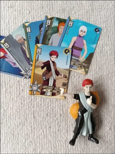 Colecionável Personagem Naruto Clássico - McDonald's Coleção 2009 - Gaara do Deserto + Car