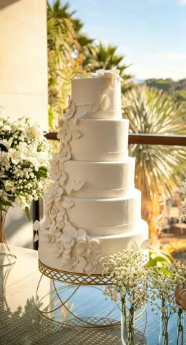 Bolo coreográfico para casamento a venda