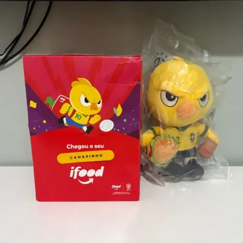 Pelúcia Canarinho Ifood 2002