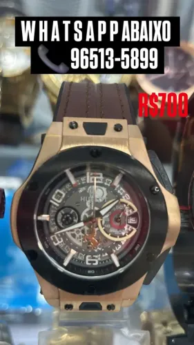 Relógio HUBLOT FERRARI MULTIFUNCIONAL  - RARO 