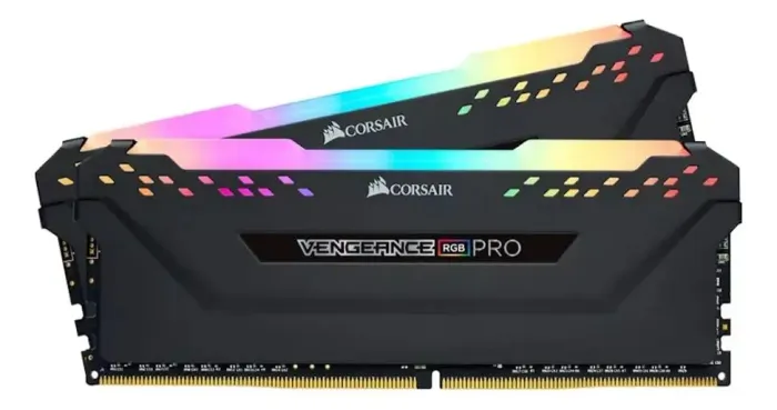 Memória RAM Corsair Vengeance Pro, RGB, 32GB (2x16GB), 3000MHz, DDR4, CL16, Preto
