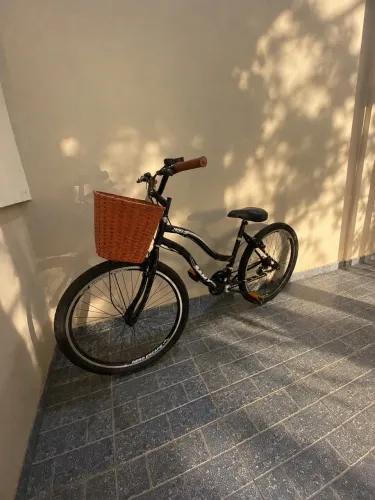 Bicicleta com marchas.
