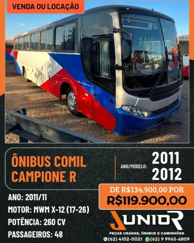 Ônibus Mercedes Benz Apache U 2011/11 (Uma porta/Revisado)