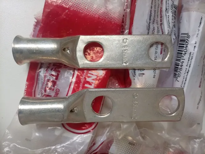 VENDO KIT COM 12 TERMINAIS DE COMPRESSÃO ELÉTRICOS DA MARCA INTELLI.