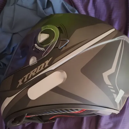 Capacete Xtroy n60 semi novo com viseira escura interna 