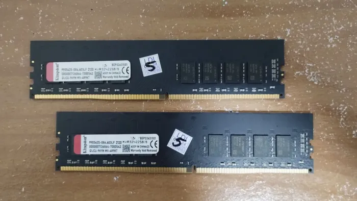 Memória ram ddr4, Kingston 16g 2x8, 2667mhz
