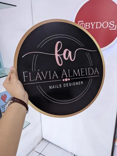 Placa para manicure