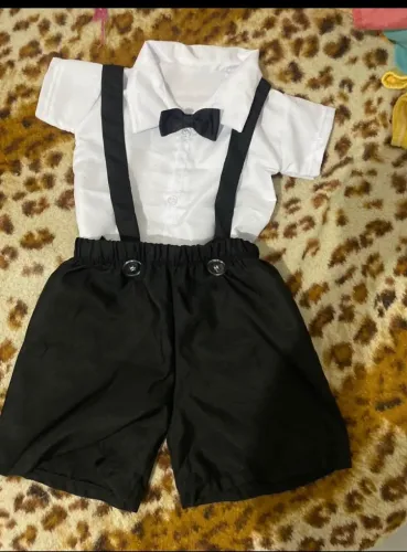 Roupa de aniversário menino 1 ano