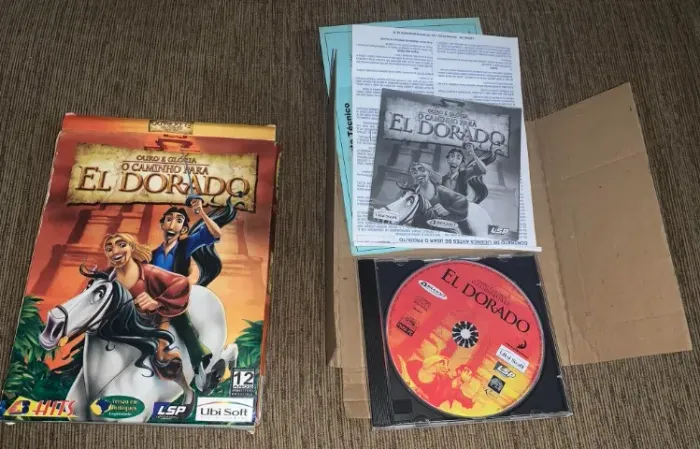 Box Jogo Pc Ouro e Glória O Caminho Para El Dorado Completo