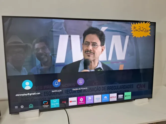 Tv 4k hd cristal 50 pl SANSUNG 