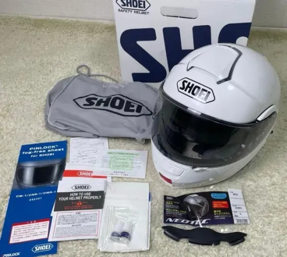 Capacete Integral Shoei Branco - Tamanho L59