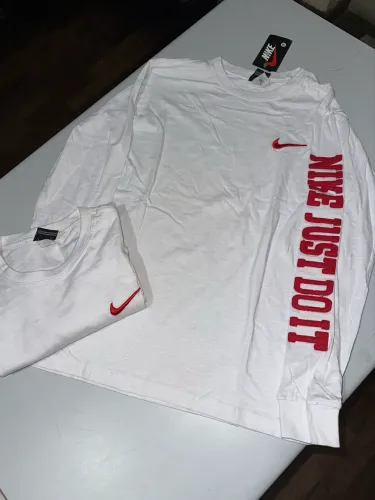 Manga Longa Nike Branca