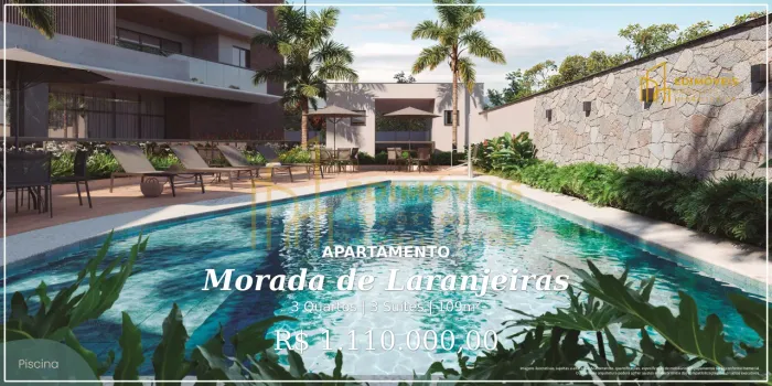 Morada de Laranjeiras: Apartamento com Acabamento Alto Padrão e Lazer Completo!
