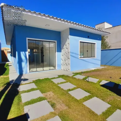 ITABORAÍ -Linda Casa 3 quartos 1 Suíte próximo ao Mc Donald de MANILHA  Cod(24IV)