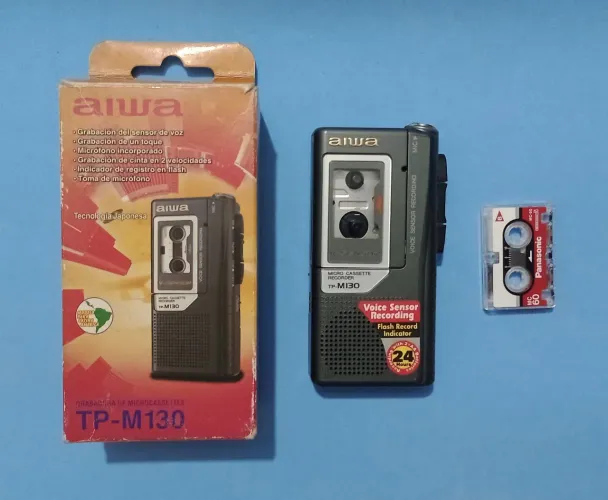 Mini Gravador Aiwa TP - M130